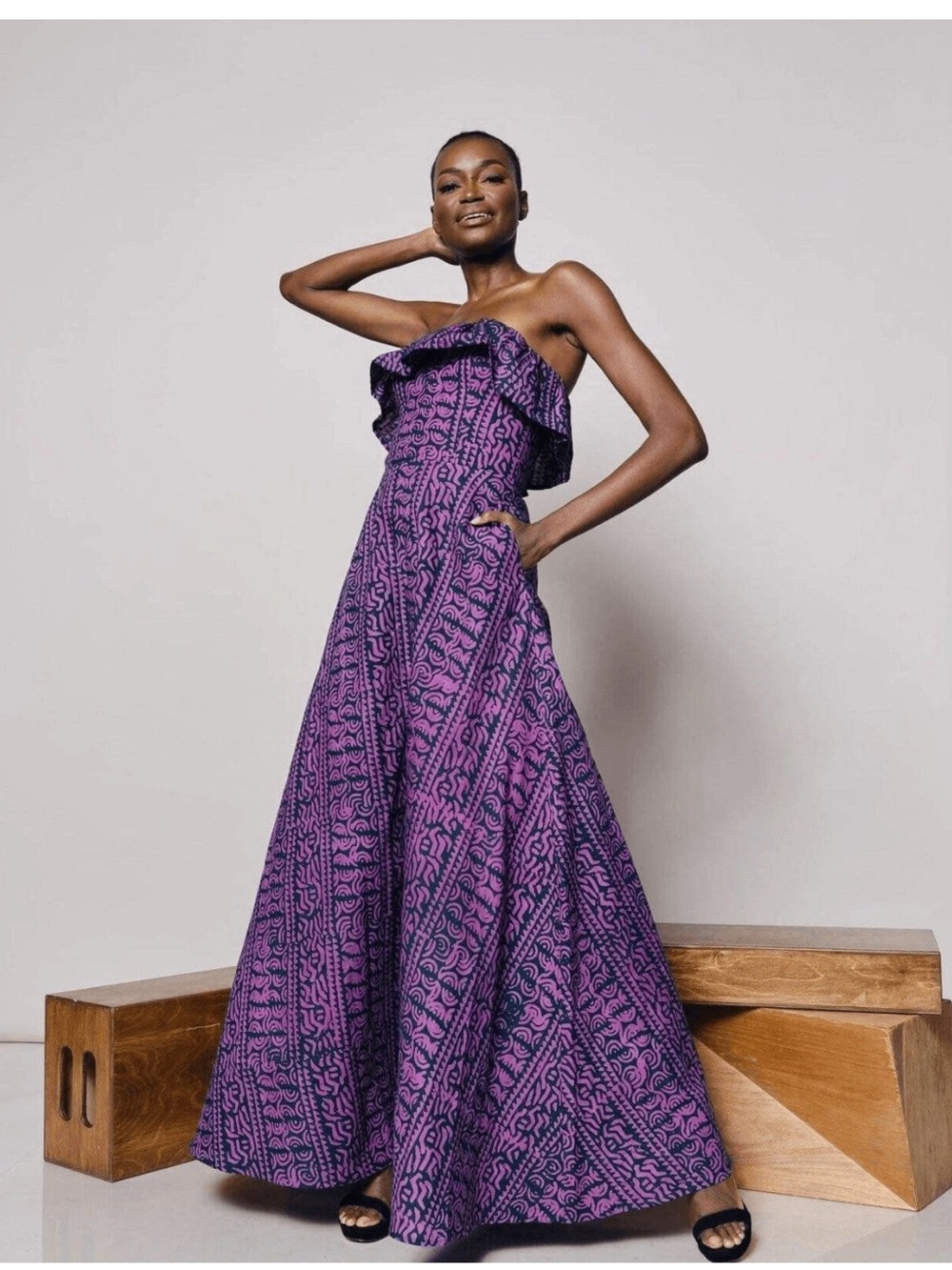 Kahindo cotton dress (from Anthropologie ) size medium petite MSRP $495